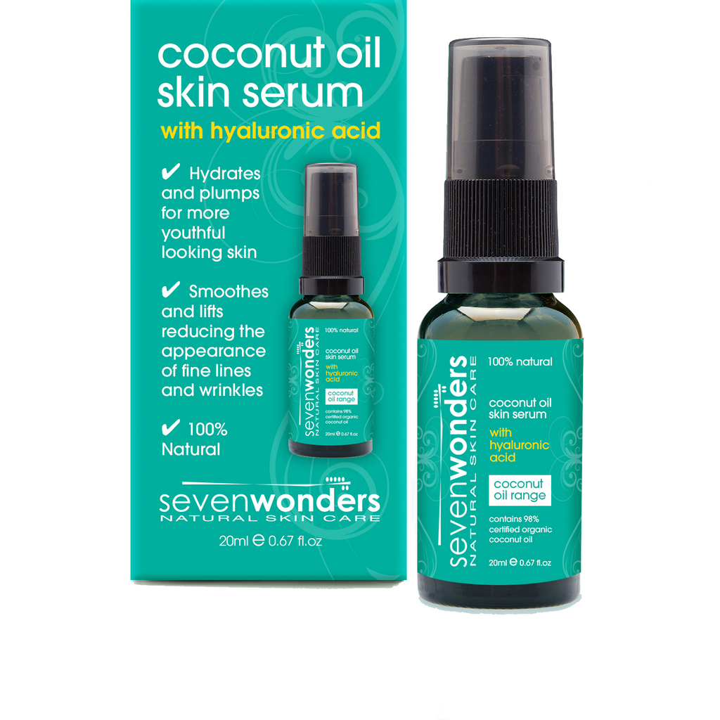 Seven Wonders Natural Hair Care Coconut Oil Skin Serum 20ml / 45ml