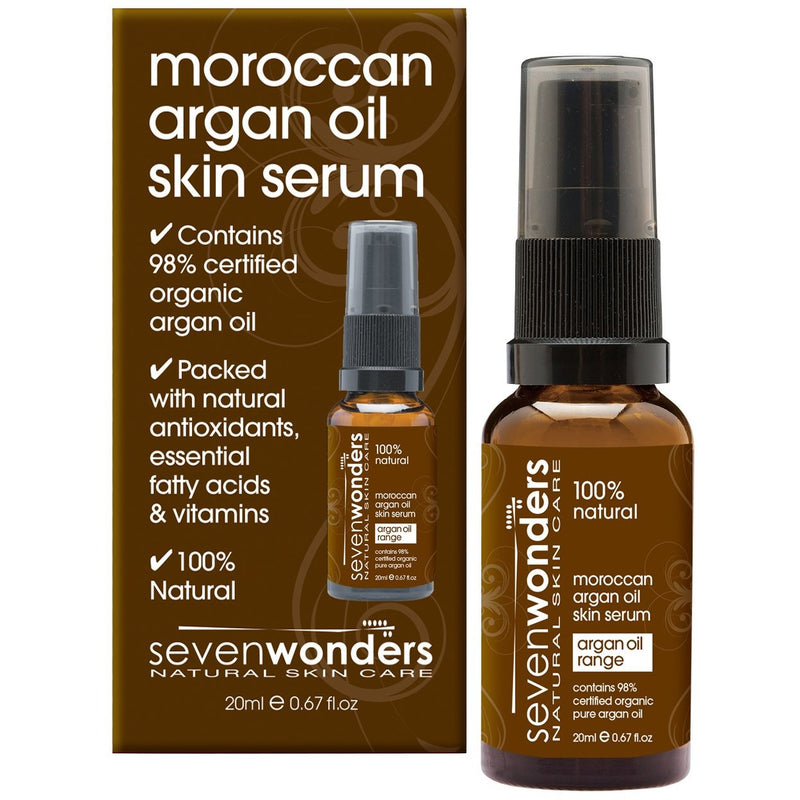 Seven Wonders Natural Hair Care Moroccan Argan Oil Skin Serum 