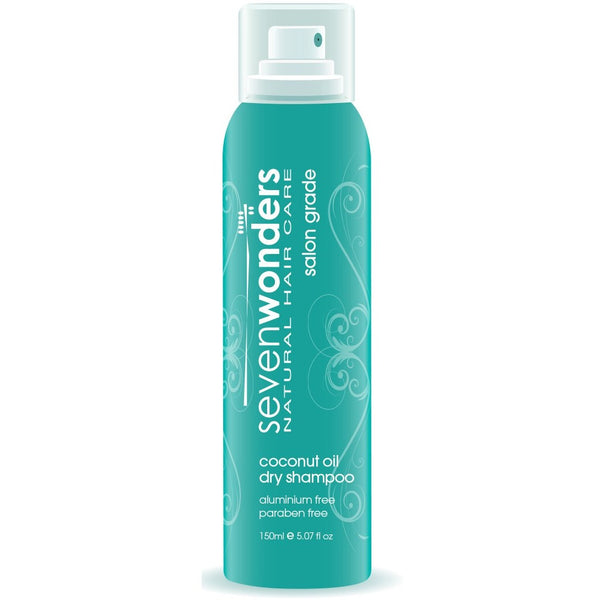 Seven Wonders Natural Hair Care Coconut Oil Dry Shampoo